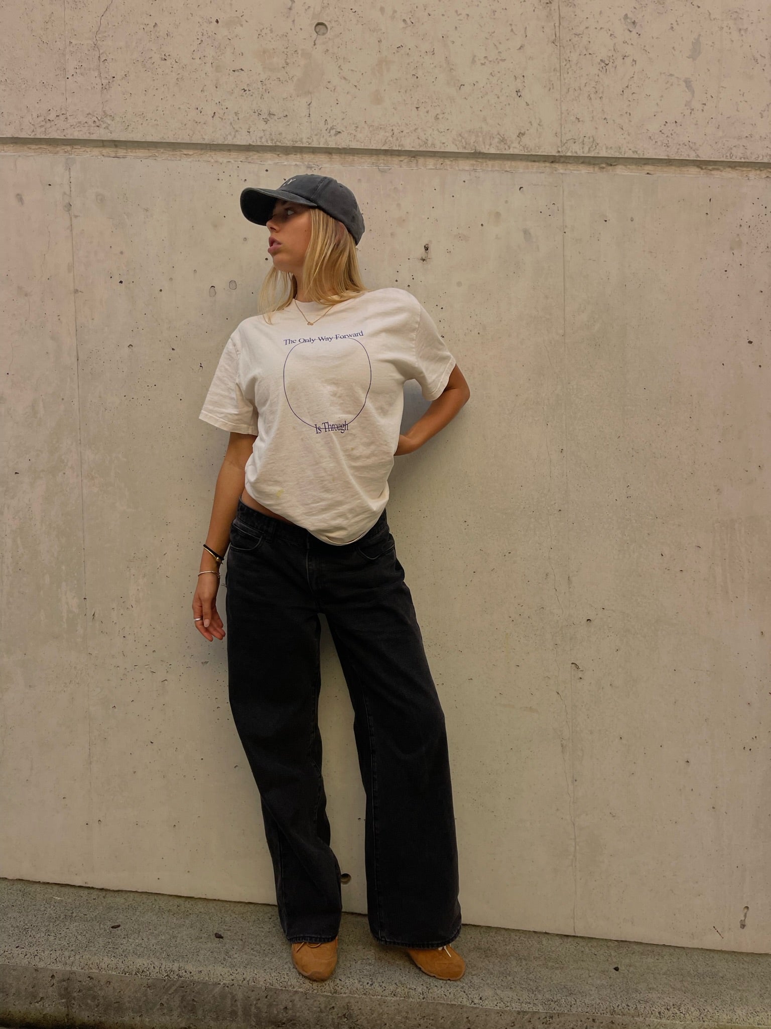 'The Only Way Forward Is Through' Tee