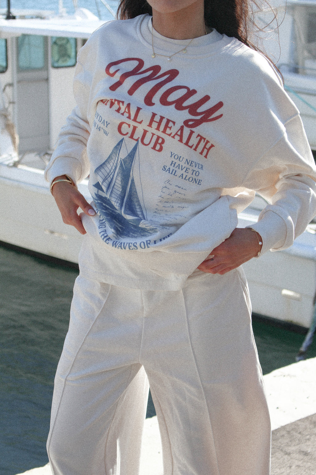 MAY SAILING CLUB SWEATER