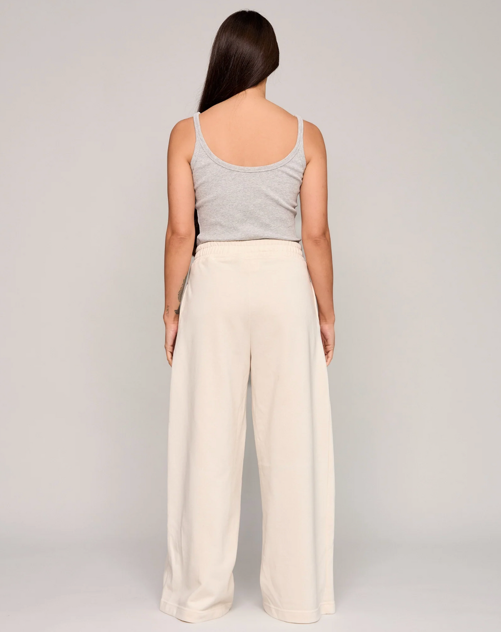 WIDE LEG TRACK PANTS