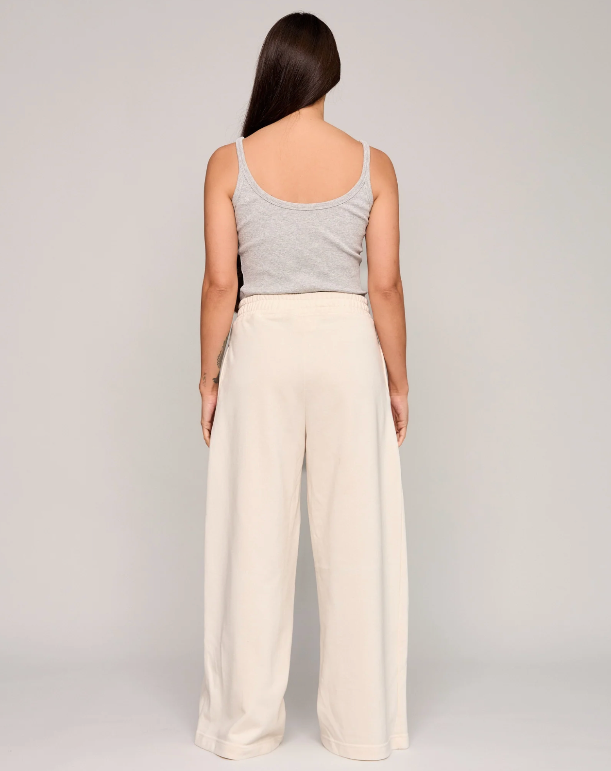 WIDE LEG TRACK PANTS