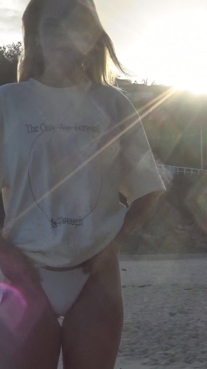 'The Only Way Forward Is Through' Tee