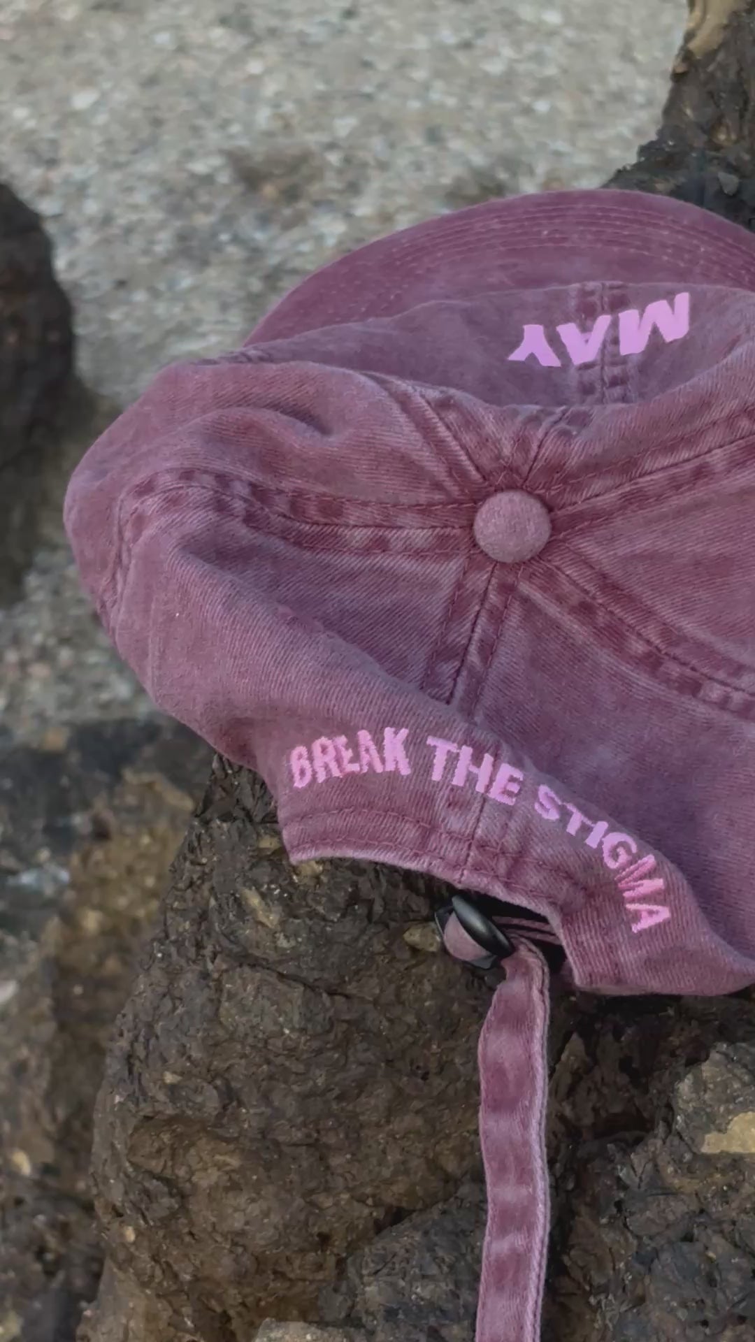 BREAK THE STIGMA cap