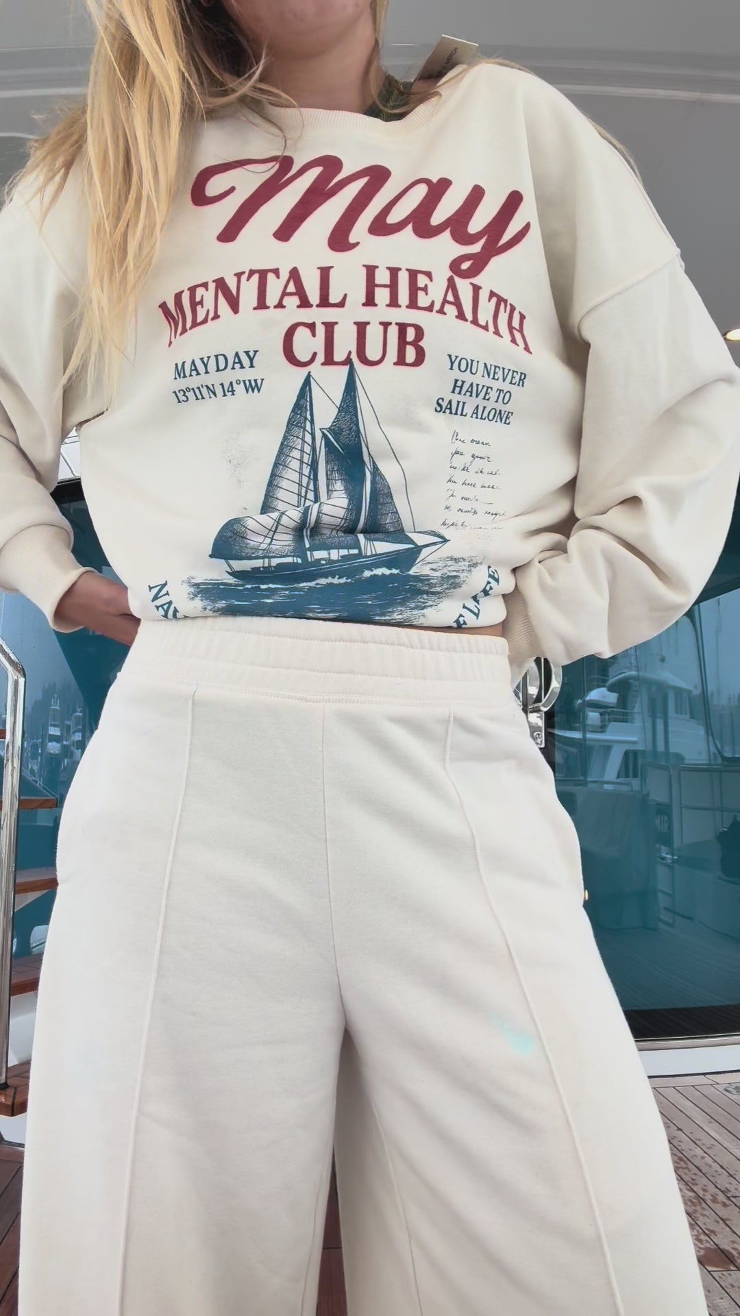 MAY SAILING CLUB SWEATER