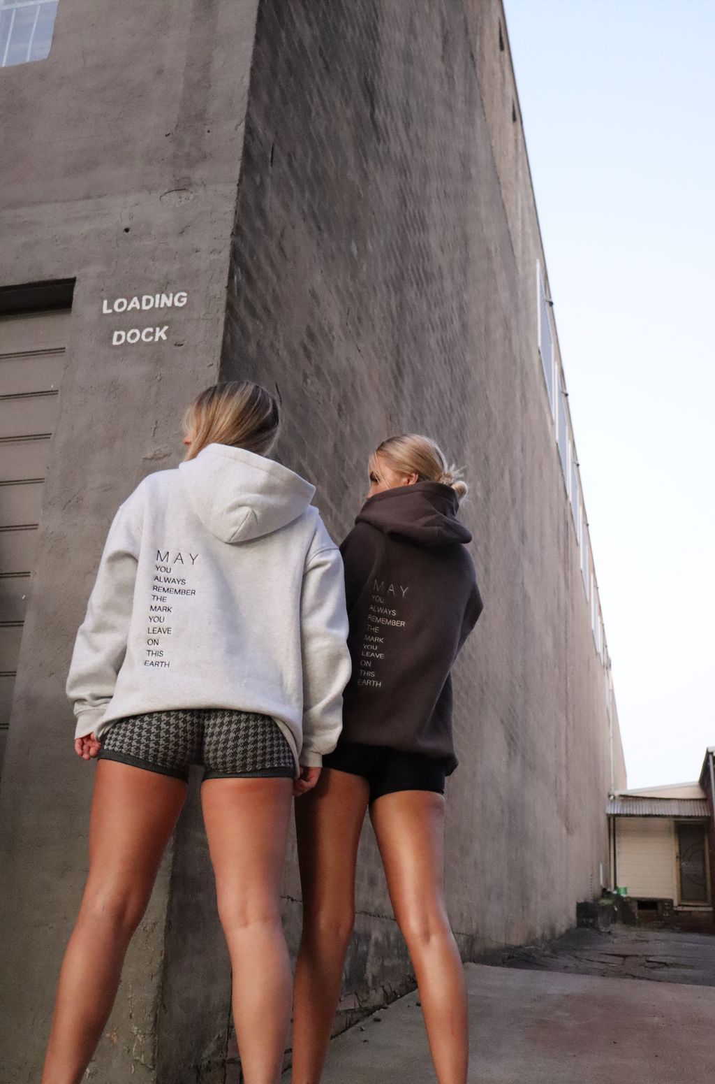 THE MAY SIGNATURE HOODIE - GREY