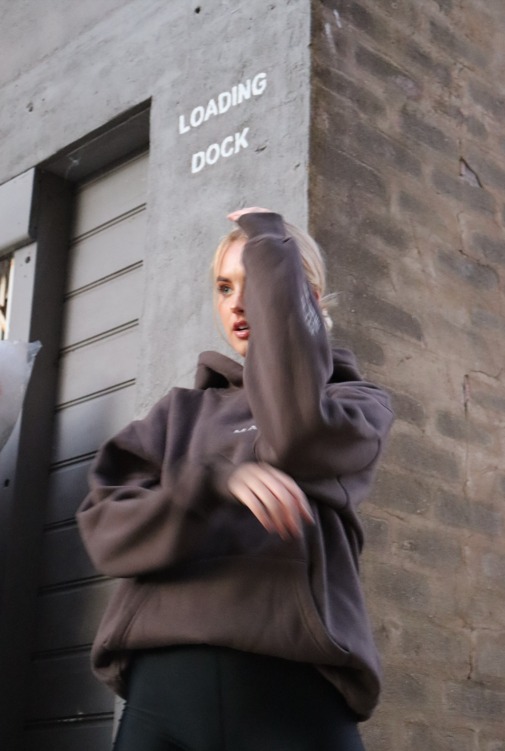 THE MAY SIGNATURE HOODIE - CHARCOAL